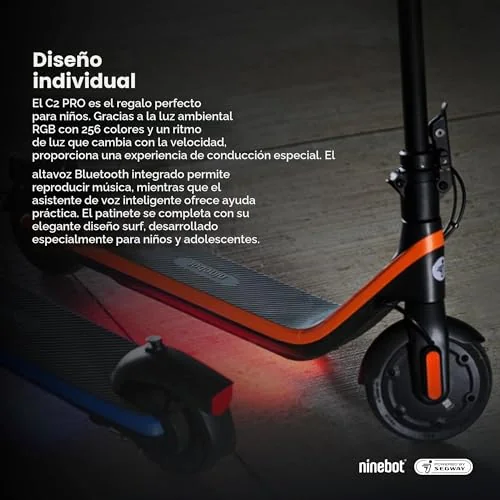 Segway-Ninebot C2 Pro E Patinete Electrico para Ninos foto 4